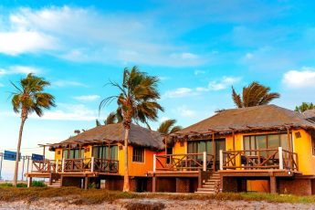 Cabañas frente al mar de Hotel Villas Mar y Arena en Bahía Magdalena